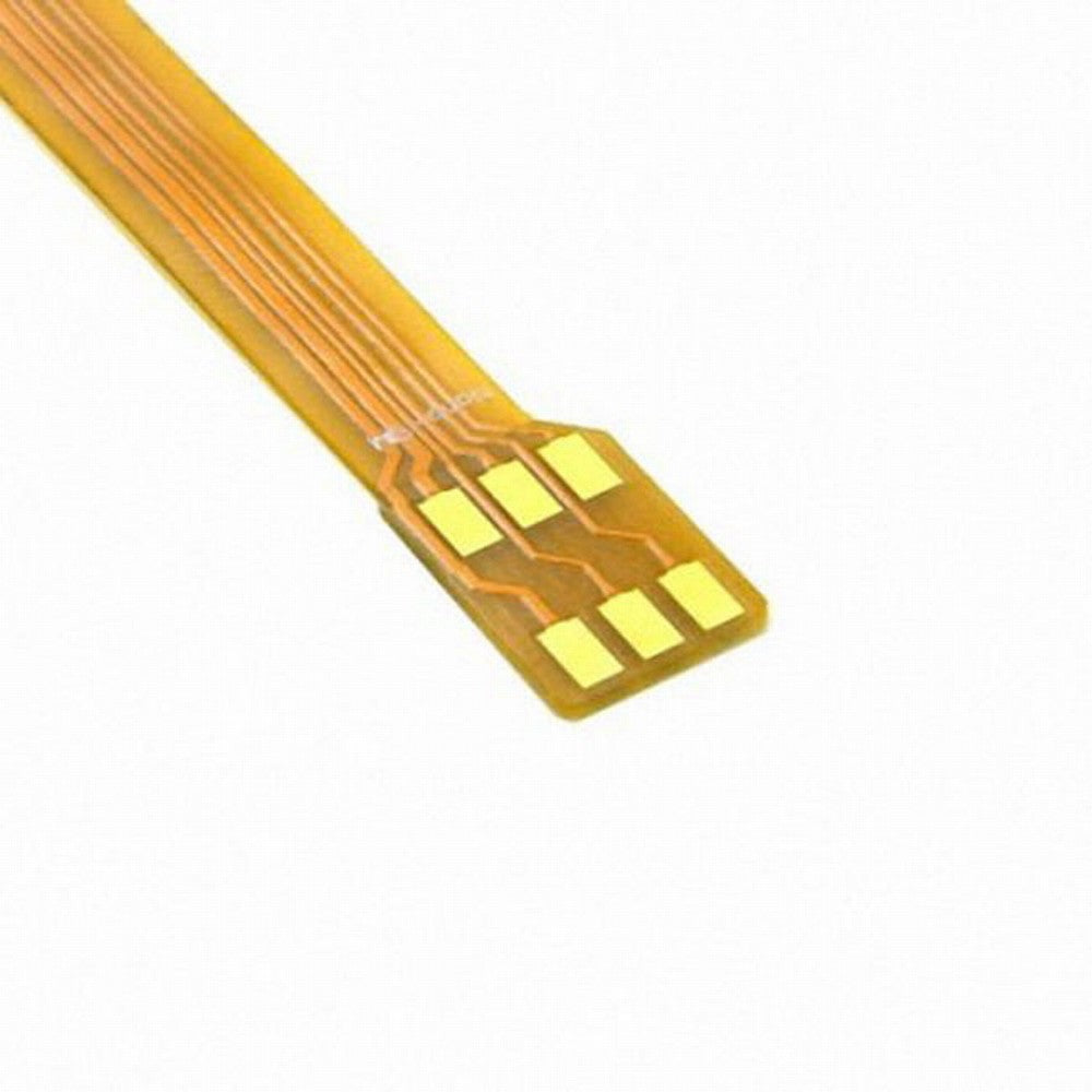 Chenyang Micro SIM Card to Nano SIM Kit Male to Female Extension Soft Flat FPC Cable Extender 10cm EP-083