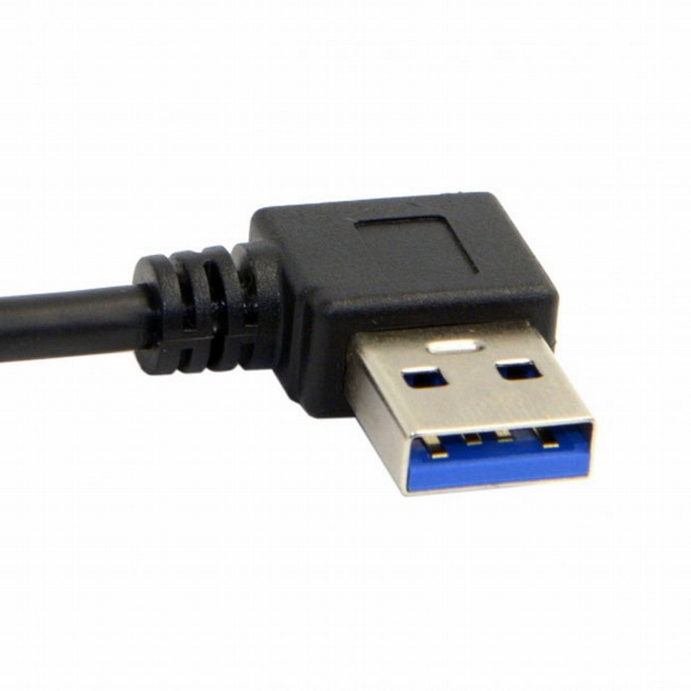 Chenyang Reversible USB 3.1 USB-C Angled to 90 Degree Right Angled USB 3.0 Cable for Laptop Tablet Phone UC-089-RI