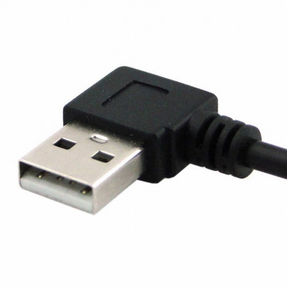 Chenyang 90D Left Angled Type USB 2.0 A Male to USB Female M/F Extension Cable CC-U2-002-LE