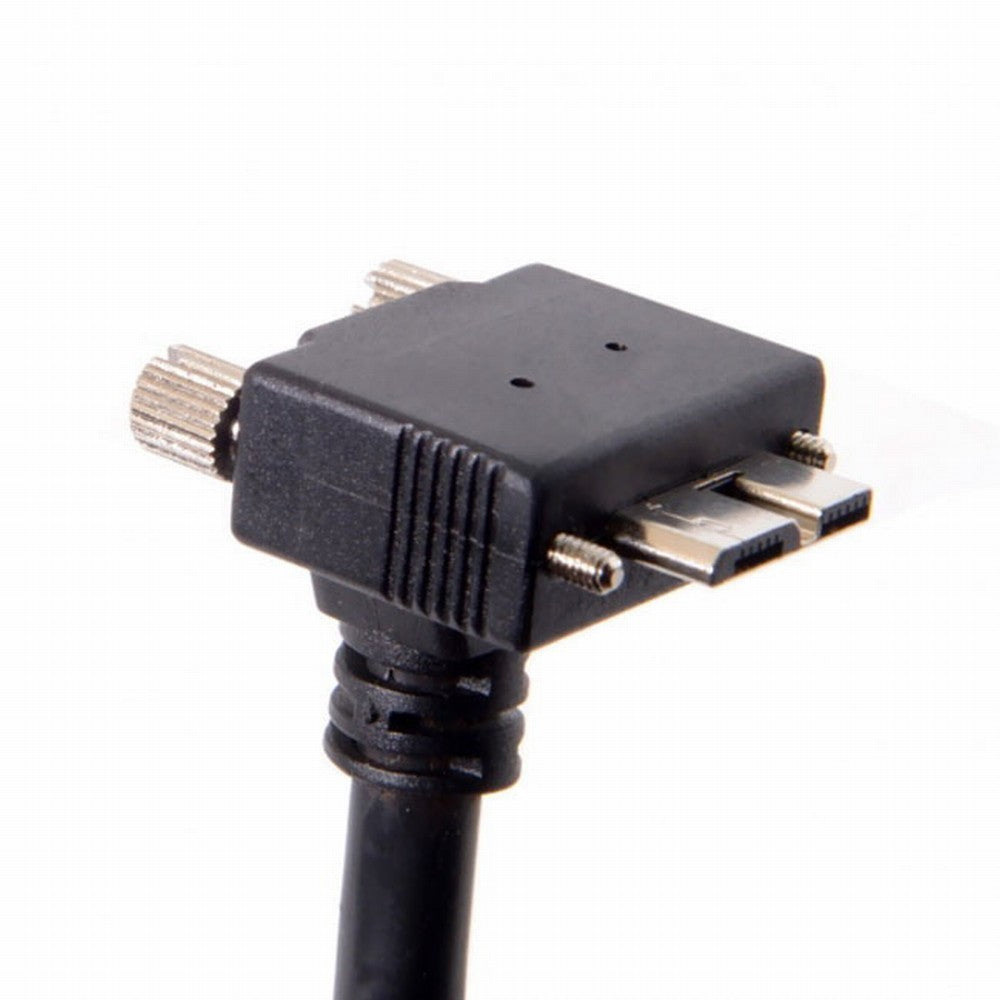 Chenyang  90 Degree Up Angled Micro USB Screw Mount to 3.0 Data Cable for Industrial Camera CC-U3-044-UP
