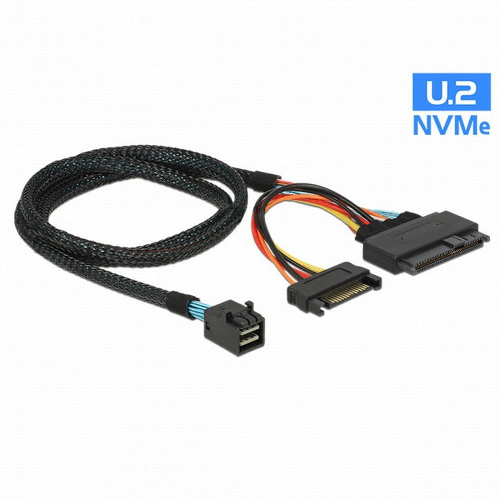 Chenyang M.2 SFF-8643 Card Adapter and U.2 U2 SFF-8639 NVME PCIe SSD Cable PCI-E 3.0 4.0 for Mainboard SSD SF-093+SF-094