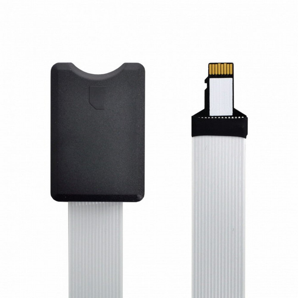 Chenyang Micro-SD TF Memory Card Kit Male to SD Female Extension Soft Flat FPC Cable Extender 25cm EP-009