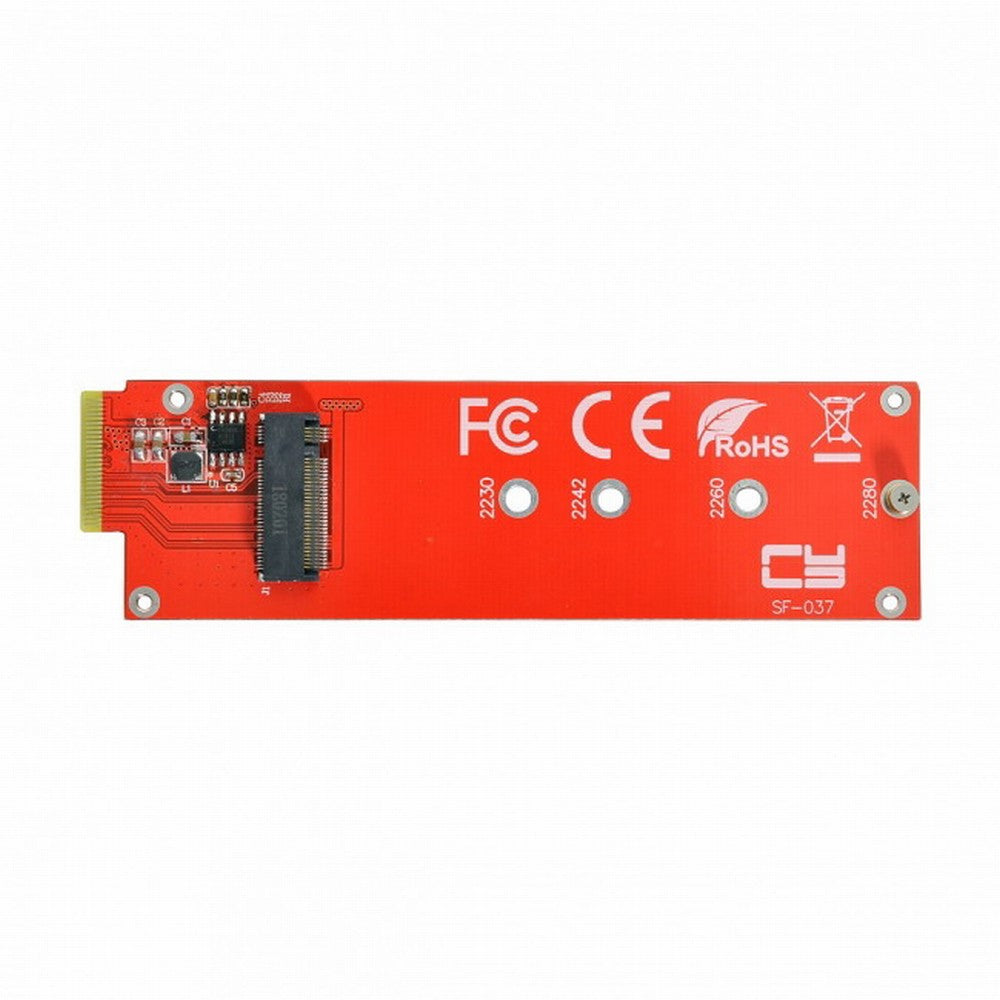 Chenyang NVMe NGFF M-key 4X Host Adapter to Ruler 1U GEN-Z EDSFF Short SSD E1.S Carrier Adapter SF-037