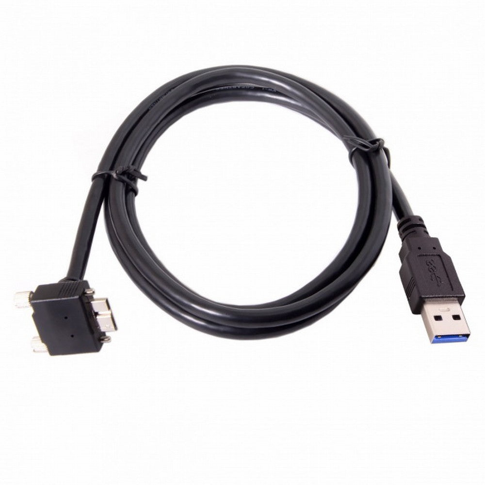 Chenyang  90 Degree Up Angled Micro USB Screw Mount to 3.0 Data Cable for Industrial Camera CC-U3-044-UP