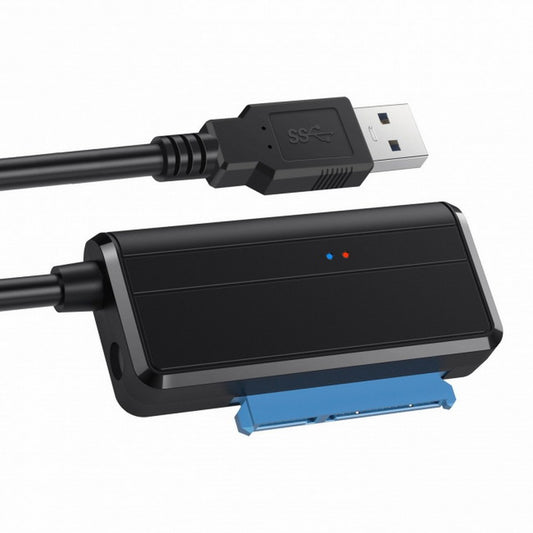 Chenyang USB 3.0 to Angled SATA 22 Pin Adapter Cable for 2.5" 3.5inch Hard Disk Drive SSD for Desktop Laptop U3-027-RI
